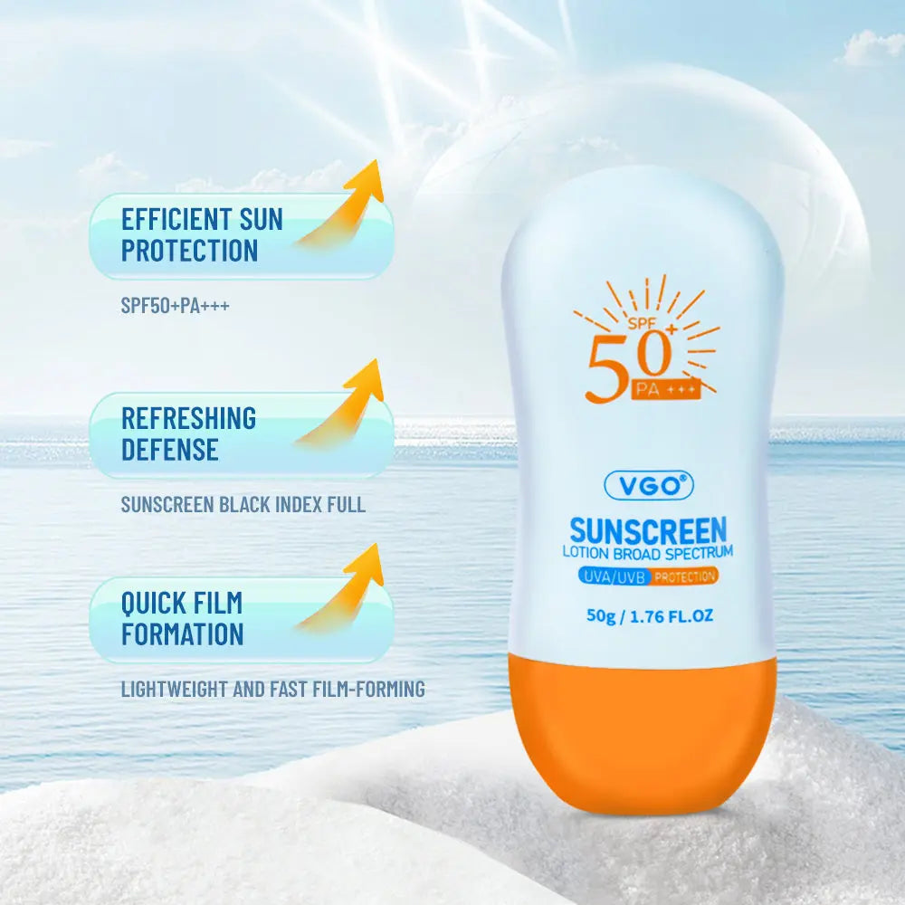 VGO SUNSCREEN LOTION BROAD SPECTRUM SPF 50+ VGObeauty