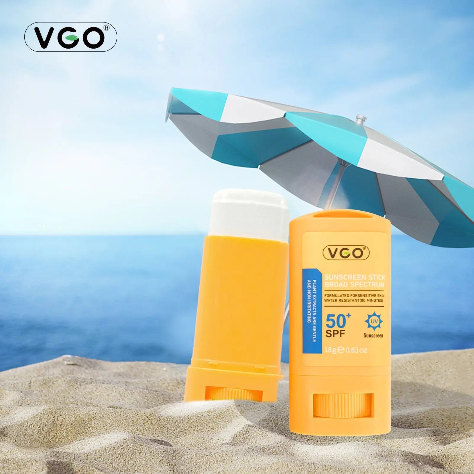 VGO SUNSCREEN STICK BROAD SPECTRUM SPF 50+ VGObeauty