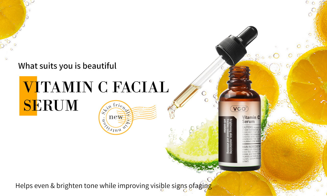 VGO Vitamin C Facial Serum Anti Aging Brightening Serum – VGObeauty