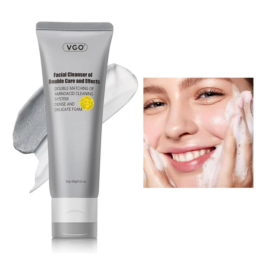 VGO  Double Tube Facial Cleanser VGObeauty