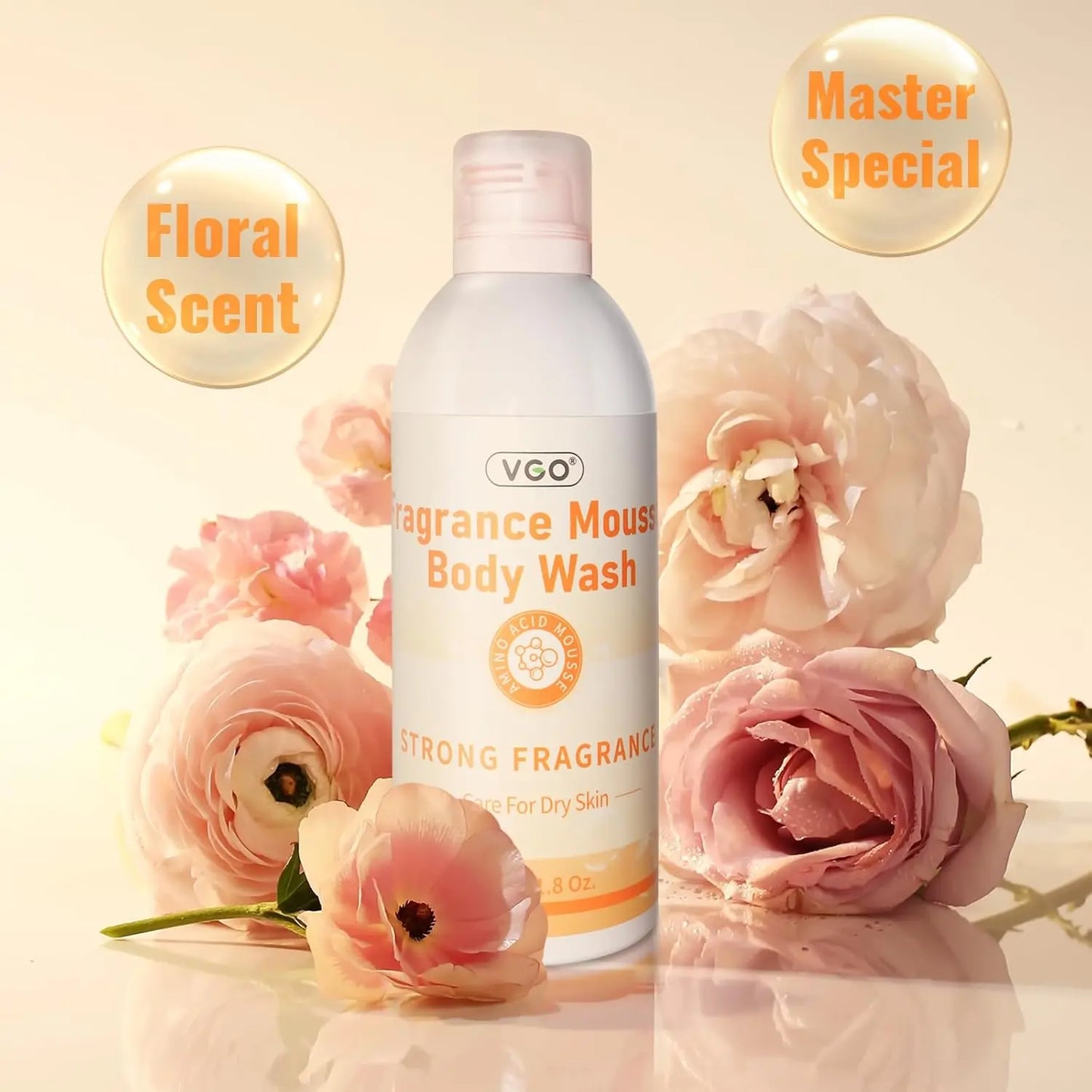 VGO   Fragrance Mousse Body Wash VGObeauty