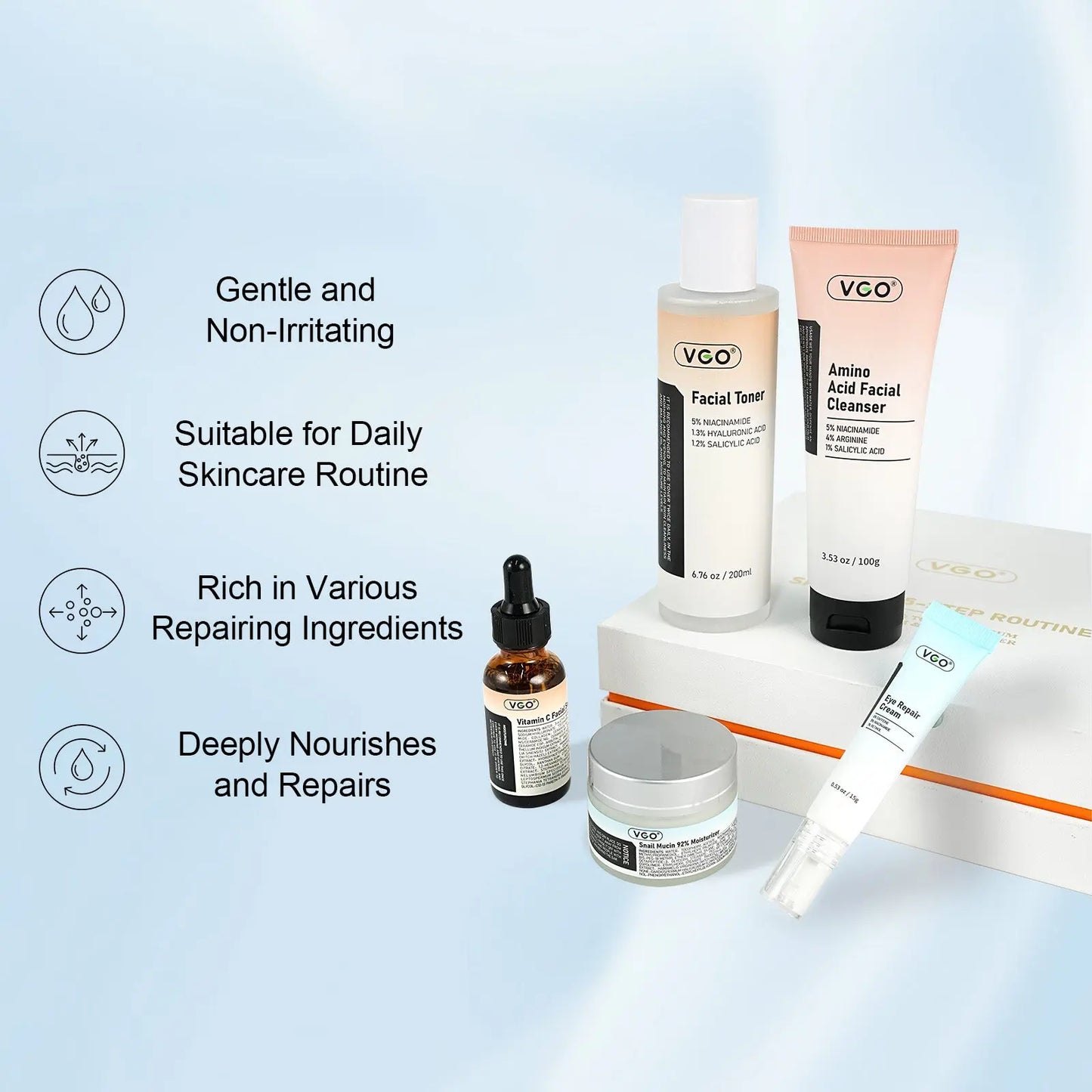 VGO  Freckle removal and anti-aging repair kit VGObeauty