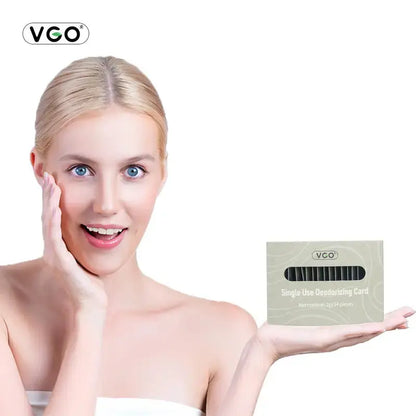 VGO Single  Use Deodorizing Card VGObeauty