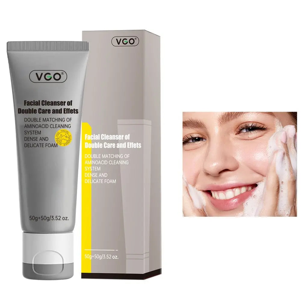 Double tube facial cleanser - VGObeauty